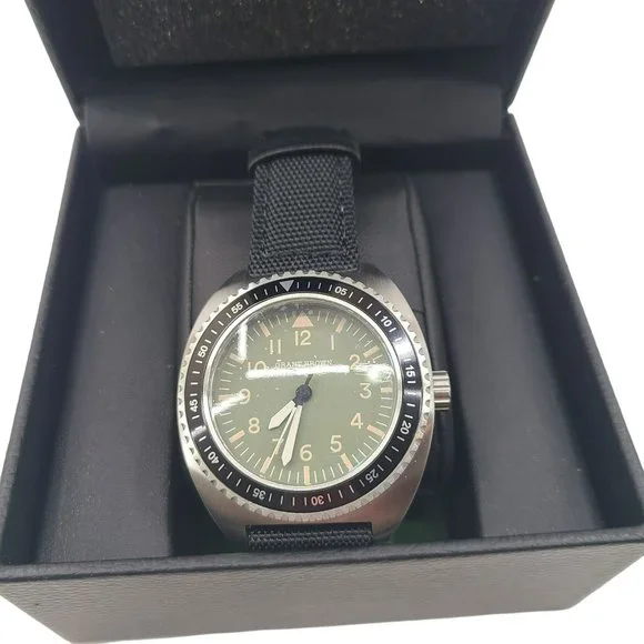 Grant Brown New in Box Men's Wristwatch Black - Picture 4 of 9